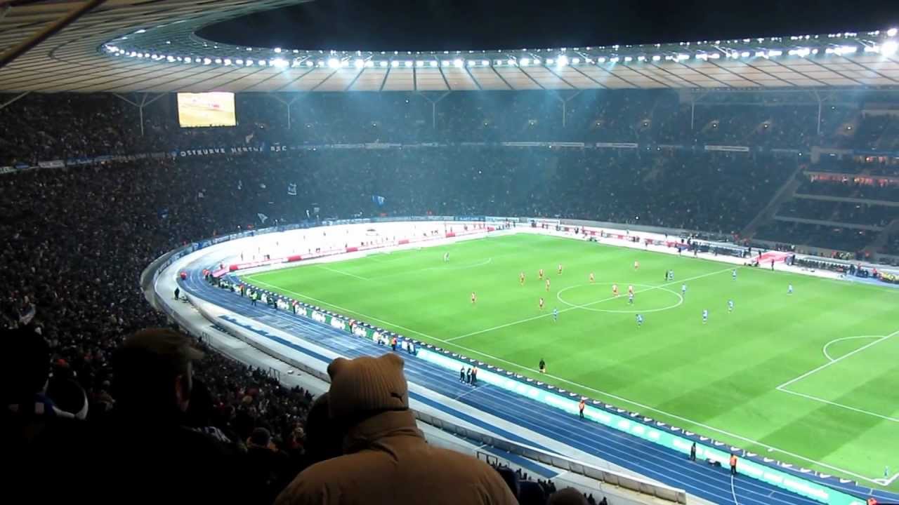 Hertha BSC vs. Union Berlin 2:2 Ausgleichstreffer, 11.02.2012