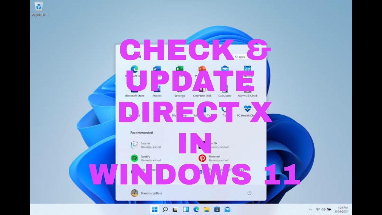 ✓ How To Download And Install DirectX 12 On Windows 11 