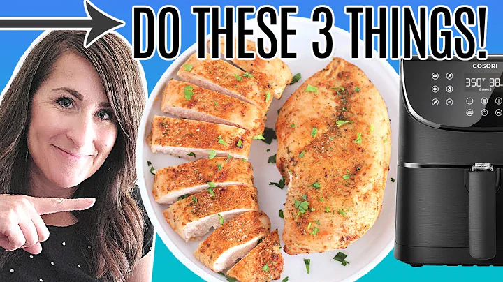 How to Make PERFECT Air Fryer Chicken Breasts - JUICY & TENDER!