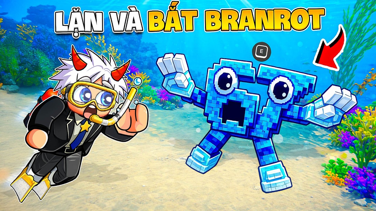BI HUỲNH BẮT TOÀN BỘ BRAINROT DƯỚI ĐẠI DƯƠNG SÂU 10,000M TRONG ROBLOX