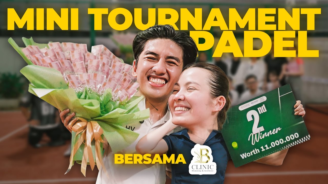 2nd places - RUNNER UP AT MINI TOURNAMENT PADEL