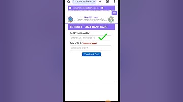TS EDCET Seat Allotment Results Checking | TG EDCET 2024#tgedcet #tsedcet #edcet#2024edcet