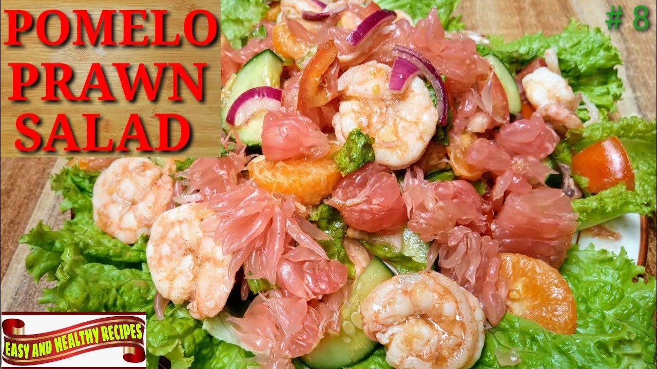 Pomelo Prawn Salad | Immune Booster | Easy and Healthy Salad