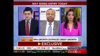 SBI Managing Director, Mr. Rajnish Kumar talks to Bloomberg TV on credit growth &amp; other issues
