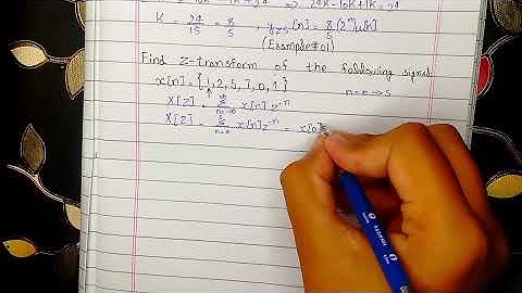 Digital Signal Processing | Chapter#03 | Example#01 | Z-Transform | John G. Proakis