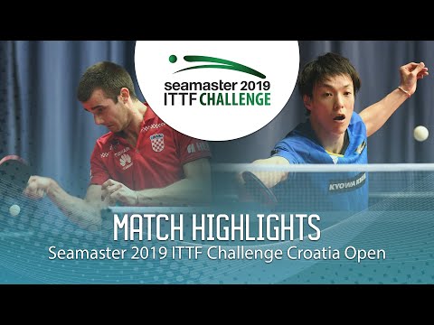 Kenji Matsudaira vs Tomislav Pucar | 2019 ITTF Challenge Croatia Open (R64)