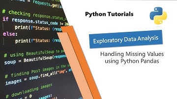 Data Analysis with Python Pandas | Handling Missing Values