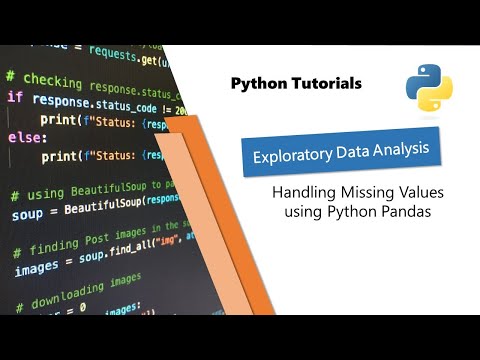 Data Analysis with Python Pandas | Handling Missing Values
