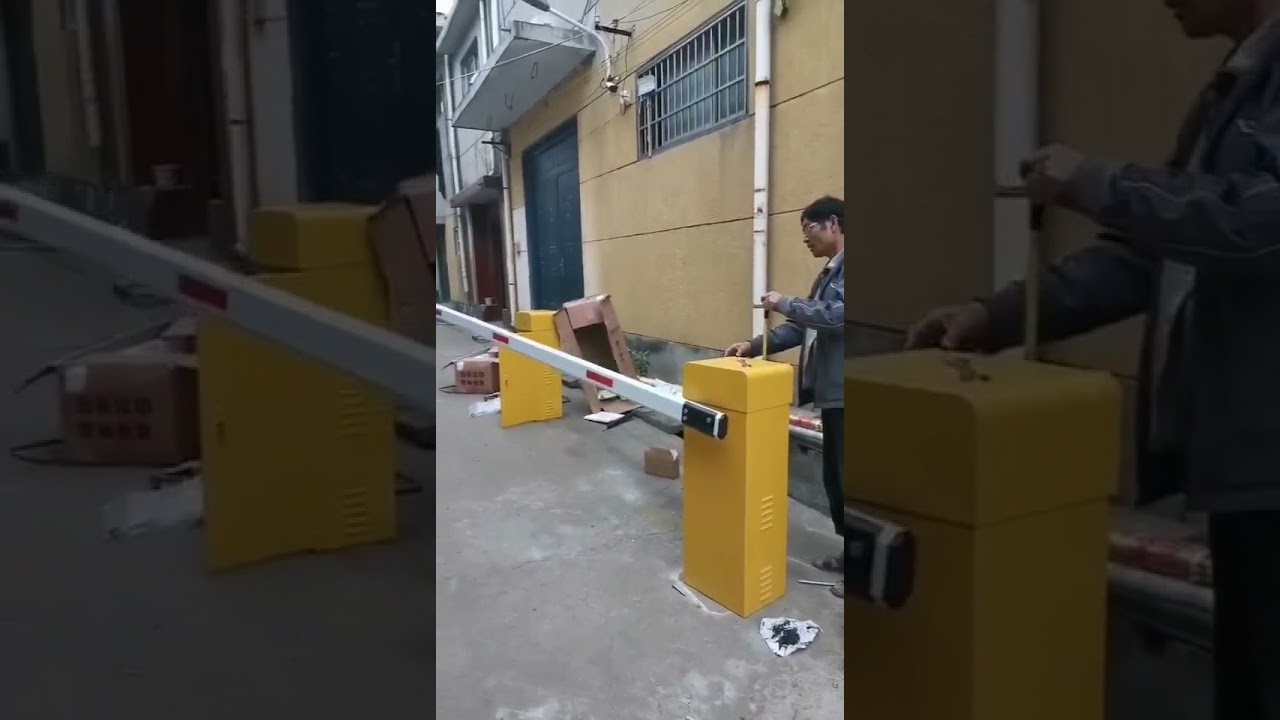 Manual Hand Pressing Operated Non electric Boom Barriers for Residential Guard to Lift and Lower