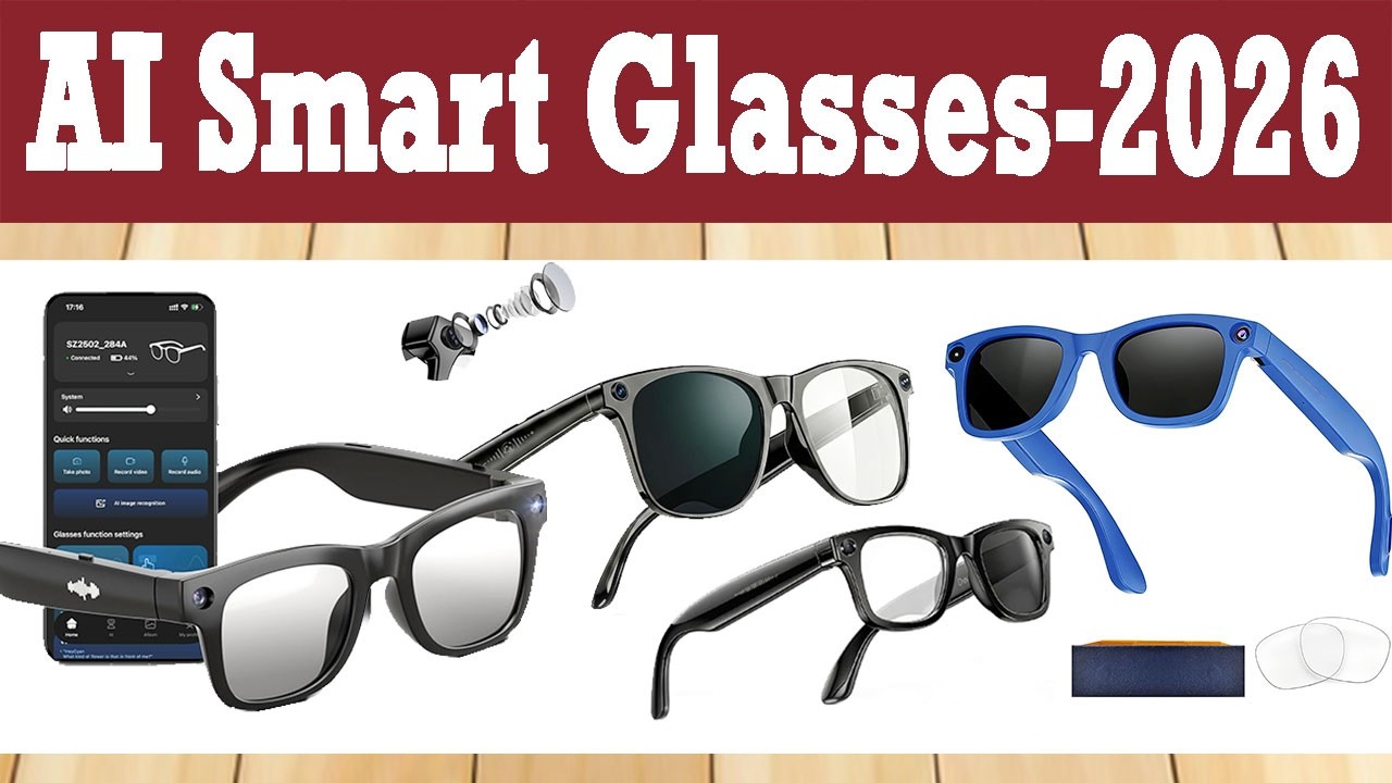 Top 5 Best AI Smart Glasses of 2026 - YouTube
