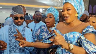 NOLLYWOOD STARS ACTRESS VIBES WITH K-1 LYRICS@ MC OLUOMO DAUGHTER'S WEDDING. CHECK IT OUT