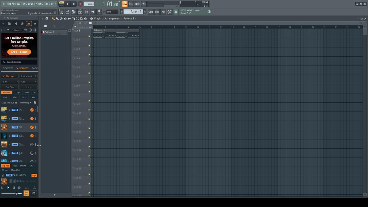 fl Studio beat making #1
