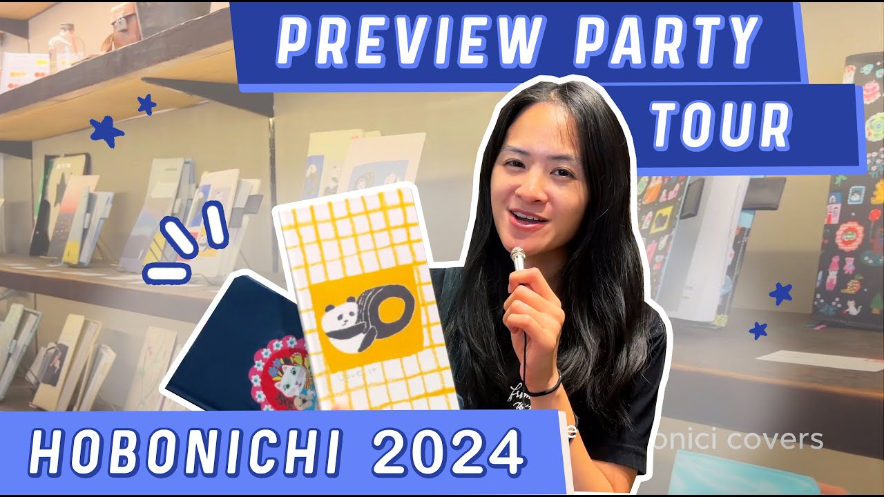Hobonichi 2024: Preview Party Tour at Yoseka Stationery