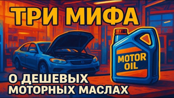 3 новых мифа о моторном масле — где правда, а где развод на деньги