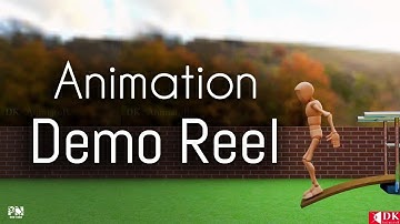 Animation Demo Reel (3D and 2D) | DK Animator