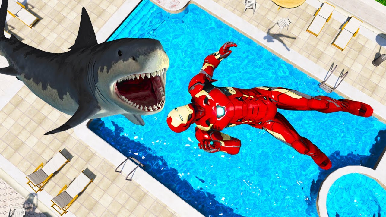 GTA 5 Funny Water Ragdolls & Crazy Epic Moments | Iron-Man