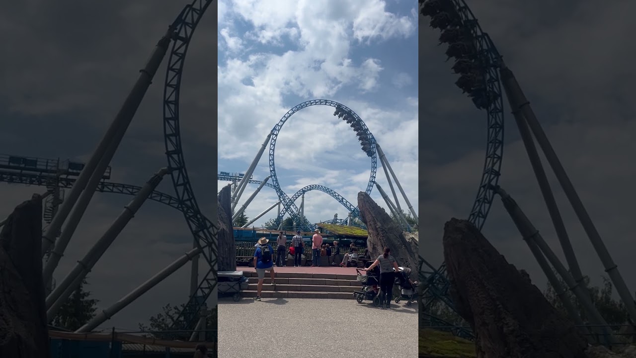 Blue Fire Looping - Europa-Park 
