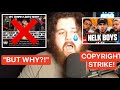 The mma guru reacts to the nelk boys copyright striking his jon jones in shock