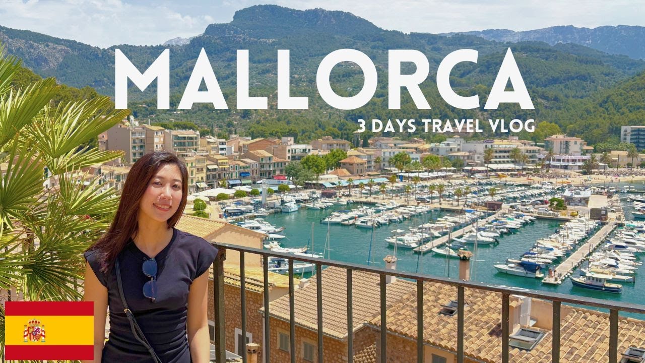 マヨルカ島の港3days /街歩き/スイーツ巡り / 木製トラム　Sweet Escape to Mallorca | 3 days Mediterranean Getaway