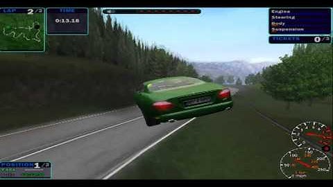 Need For Speed High Stakes - Landstrasse - Jaguar XKR -98