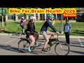 Bike For Brain Health Toronto 2026 Starting Line.  #shamshermannbti