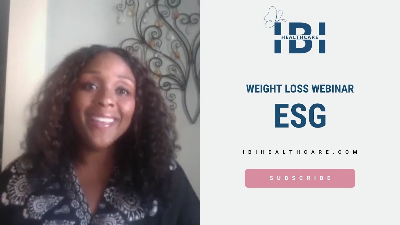 Weight Loss inar ESG Procedure IBI Healthcare Institute YouTube