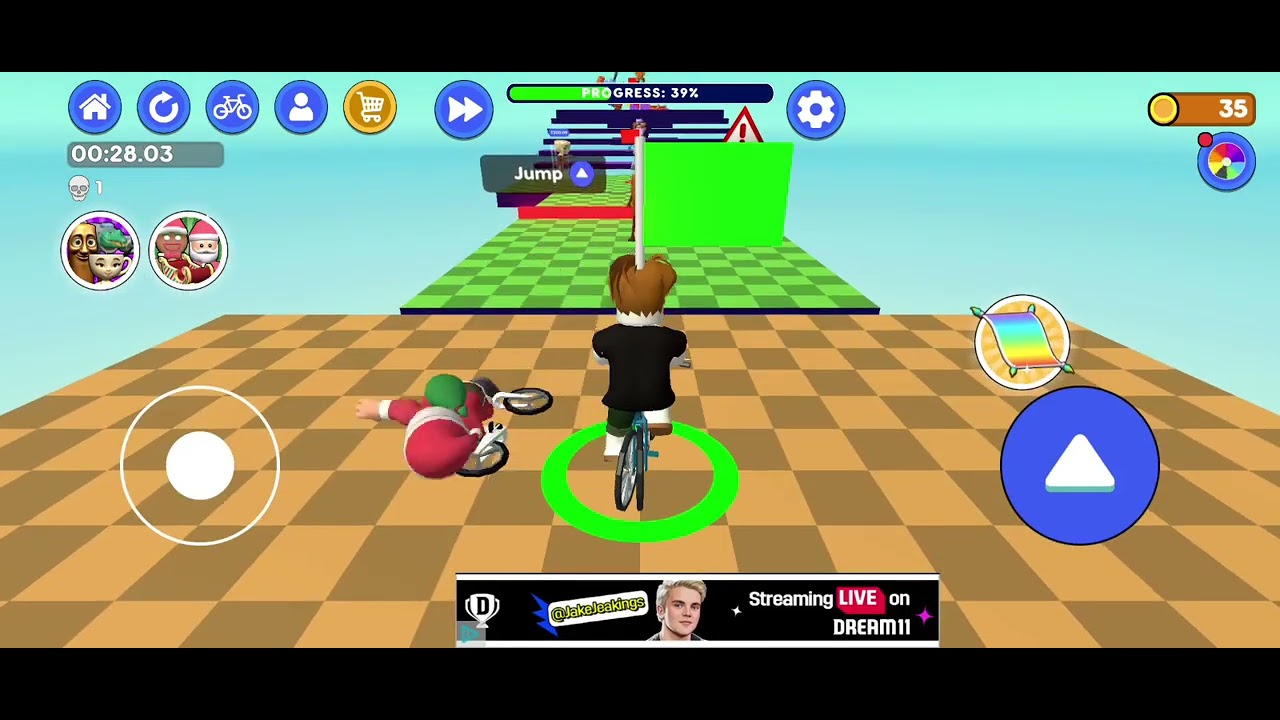 Obby bike: Parkour Adventure