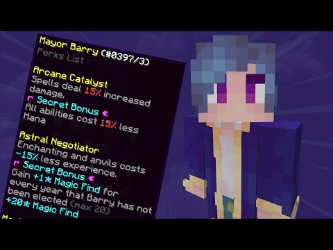 Wizard Portal Room OPENING? Mayor Barry has 6 Perks + Island Item Limit - Hypixel Skyblock News!