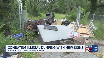 Antioch to combat illegal dumping with new signs