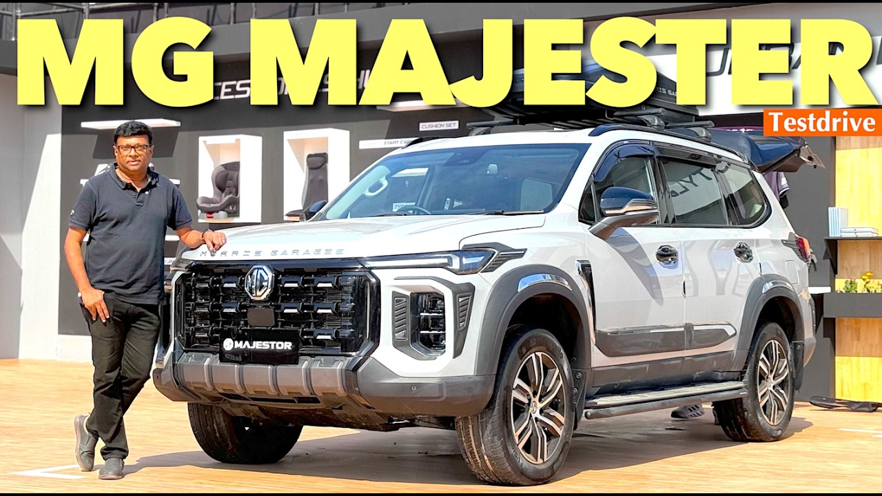 Gloster ഇനി ഇല്ല.പകരം വന്നവൻ Majestor. ഓഫ്‌റോഡിൽ പുലി.ഇന്റീരിയർ ആഡംബര സമൃദ്ധം| Test drive കാണുക