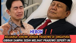 Download Lagu HEBOH❗❗ KELUARGA JOKOWI JENGUK PRABOWO DI SINGAPURA. SEMOGA CEPAT SEMBUH MP3