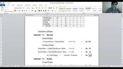 BBA SEM. - 5 COST A/C CH 2 PART 2 BY PROF. RAKESH DANGI