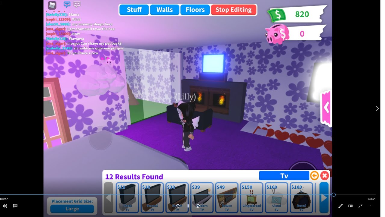 A Custom Build Fireplace in Roblox Adopt Me! YouTube