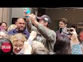 Hugh Jackman Seen After Performing In 'Sexual Misconduct Of The Middle Classes' In New York City