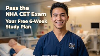 How to Pass the NHA EKG (CET) Exam: FREE 6-Week Study Plan (2026)