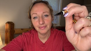 ASMR fast and aggressive makeup by a friend💄💋