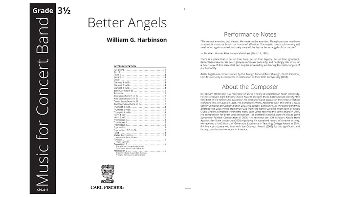 Better Angels (CPS231) by William G. Harbinson