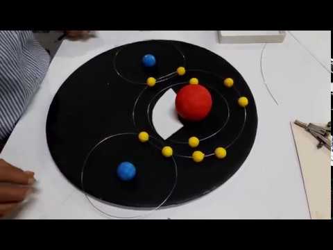 Maqueta de molécula del agua - YouTube