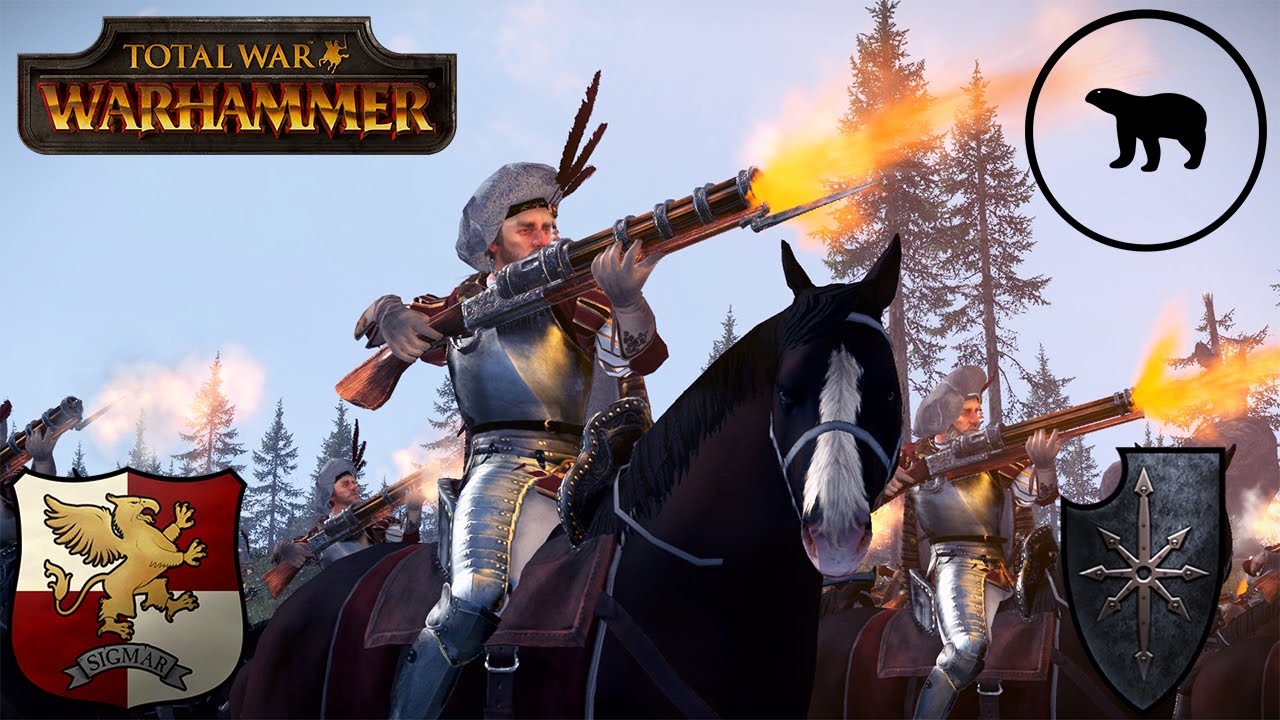 Total War Warhammer Online Battle 3 Outriders Youtube