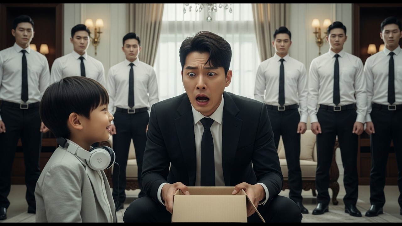 독신 CEO에게 배달된 의문의 상자, 열자마자 아이가 튀어나와 아빠!