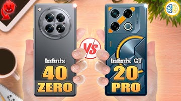 Infinix Zero 40 vs Infinix GT 20 Pro⚡Full Review