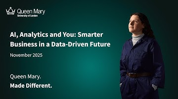 Study AI and Analytics at Queen Mary: Build Skills for a Data-Driven Future