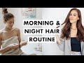 Morning and Night Routine for Healthy Hair | Luxy Hair