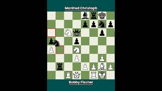 Bobby Fischer vs Manfred Christoph ◉ Solingen Simul 1970 | Upset! Black Wins