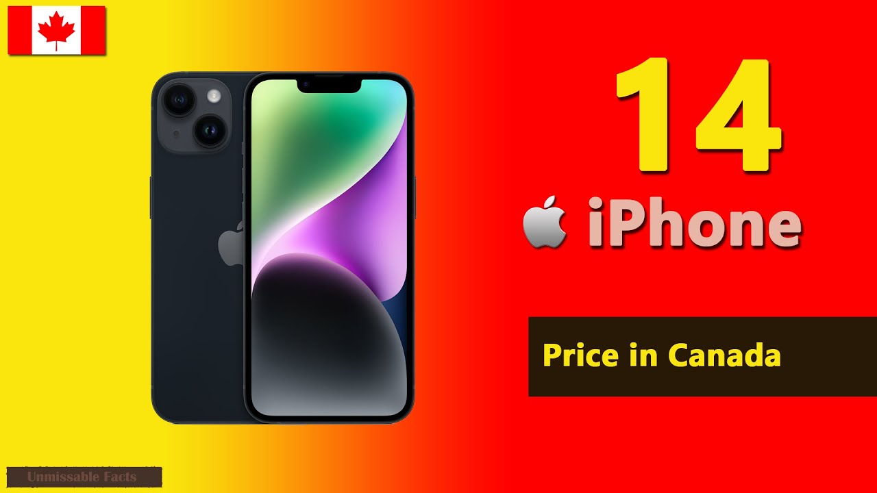 iPhone 14 price in Canada