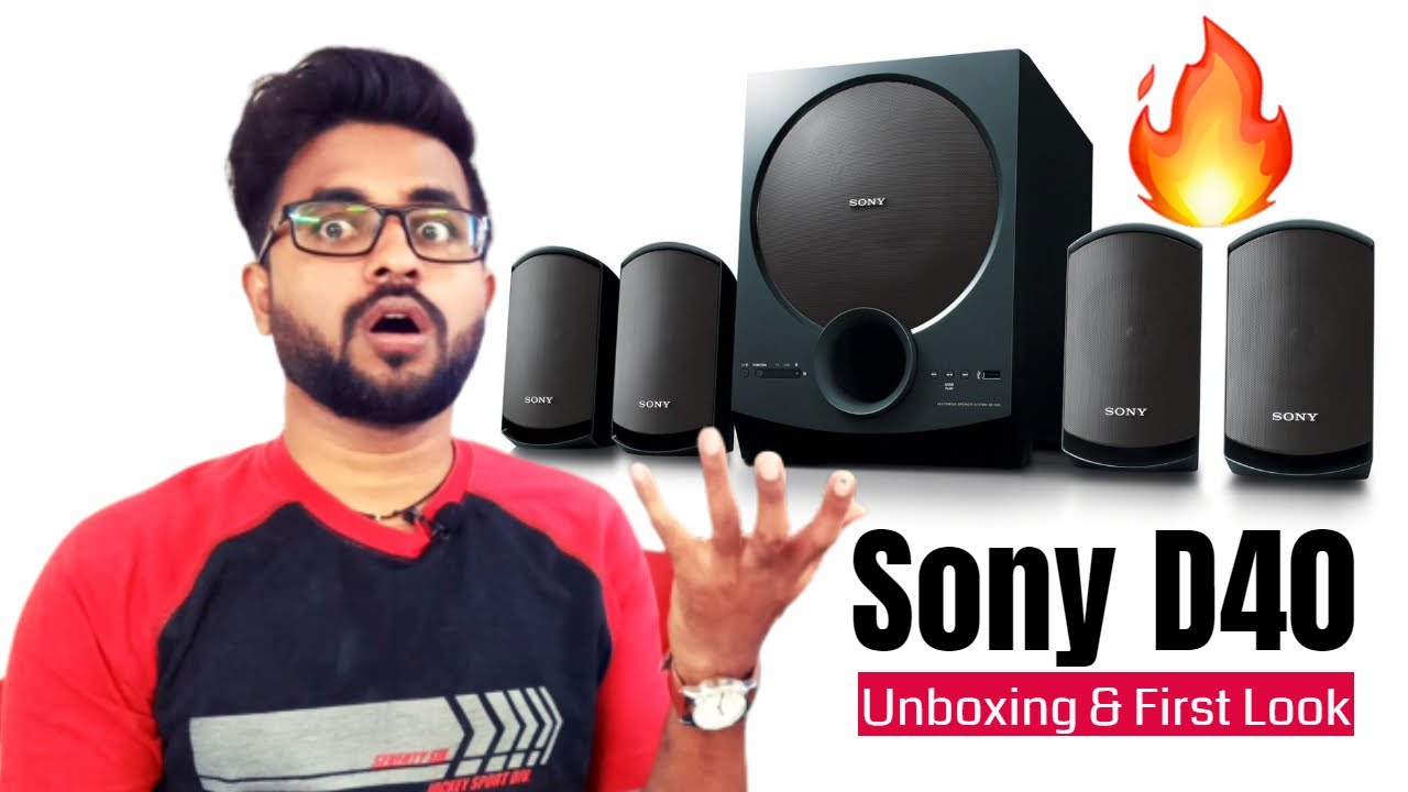 sony sa d40 subwoofer size