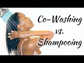 CO-WASHING vs SHAMPOOING - IMPORTANT TO KNOW THE DIFFERENCE! Tips + Demonstration | NATURAL HAIR