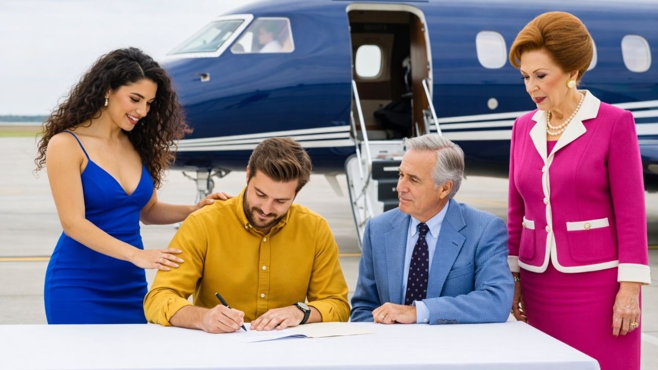 He Accepted the Divorce with Nothing — Then He Arrived at Court in a Billionaire’s Private Jet