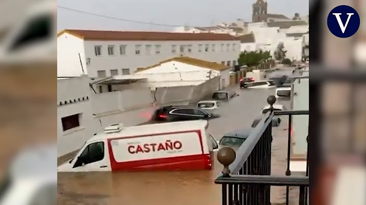 Alerta roja por lluvias en Huelva, donde las inundaciones ya afectan a Lepe