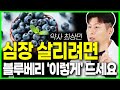 냉동 블루베리 '이렇게' 먹으면 심장질환 당뇨 예방에 도움이 됩니다 블루베리를 내 몸 최고의 보약으로 먹는 법! 항산화 폭탄 블루베리 효과 20배로 먹는 법 블루베리 효능과 부작용
